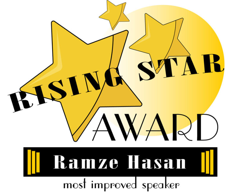 Rising Star Award Ramze Hasan